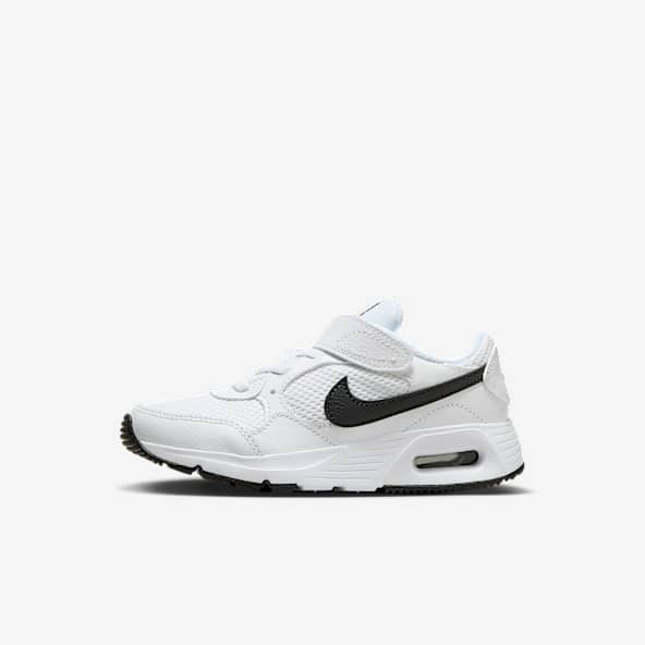 Kids White Trainers Shoes Nike IE